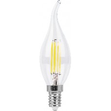 Лампа светодиодная, (7W) 230V E14 2700K, LB-167