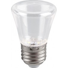Лампа светодиодная,  (1W) 230V E27 2700K, LB-372